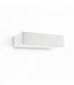 White BRICK 2-light wall light