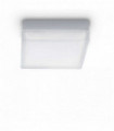 Plafonnier Blanc IRIS 1 ampoule en métal