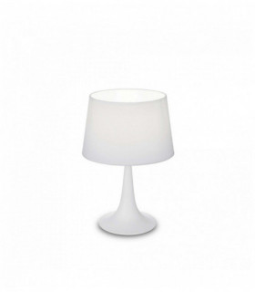 White LONDON 1-light table lamp