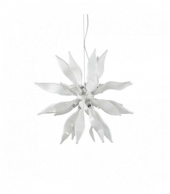 Suspension Blanche LEAVES 8 ampoules