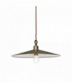 CANTINA Brown Pendant Light 1 bulb Diameter 40 Cm
