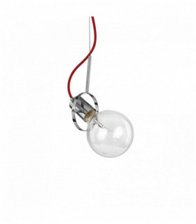 Sospensione RADIO cromata 1 lampadina