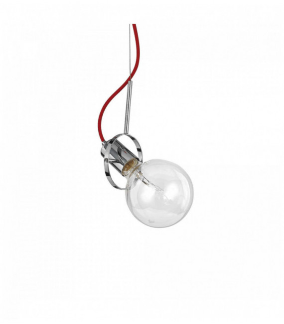 Sospensione RADIO cromata 1 lampadina