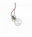 Suspension Chromée RADIO 1 ampoule
