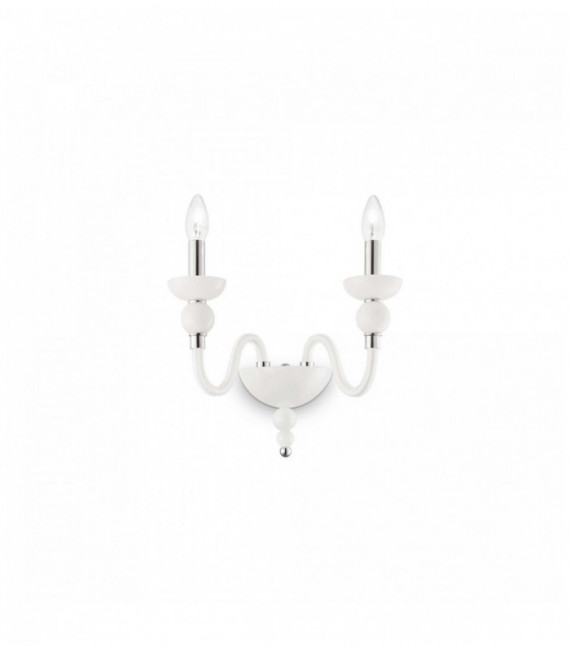 Applique murale Blanche DOGE 2 ampoules