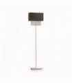 PHOENIX black crystal floor lamp 1 light