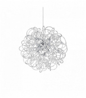 Suspension Argentée DUST 8 ampoules