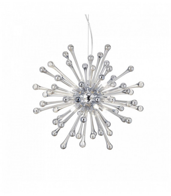 PAULINE Smoke Pendant 8 bulbs