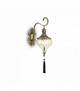 Aplique de pared HAREM marrón 1 luz