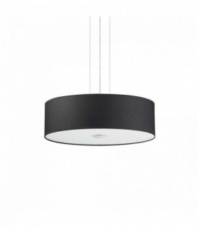 Lampada a sospensione WOODY nera 4 lampadine