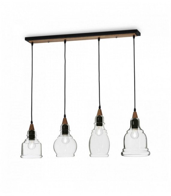 Suspension Noire GRETEL 4 ampoules