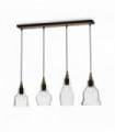 Suspension Noire GRETEL 4 ampoules
