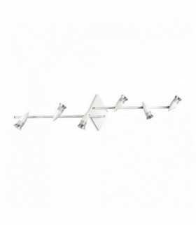 White ceiling lamp ALFA 6 bulbs