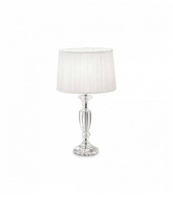 Lampe de table design Blanche KATE 1 ampoule