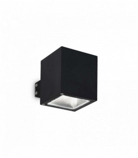 Lampada da parete nera SNIF SQUARE 1 lampadina
