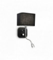 HOLIDAY black wall light 2 bulbs