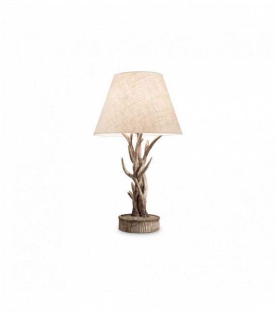 Beige CHALET 1-Licht Tischlampe