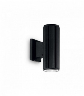Applique BASE nera 2 lampadine