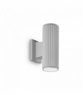 Applique murale Grise BASE 2 ampoules