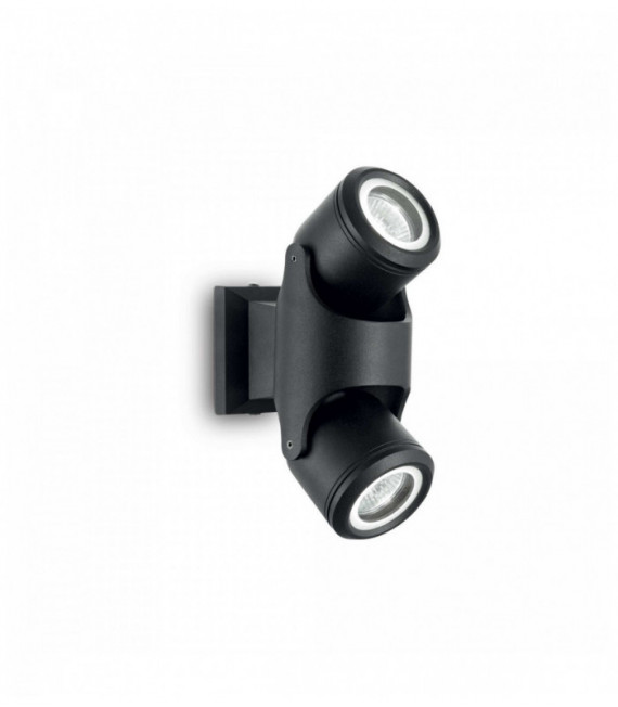 Applique XENO nera 2 lampadine