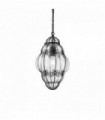 Black pendant ANFORA 1 bulb
