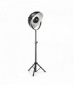 Lampadaire Argent STAGE 1 ampoule