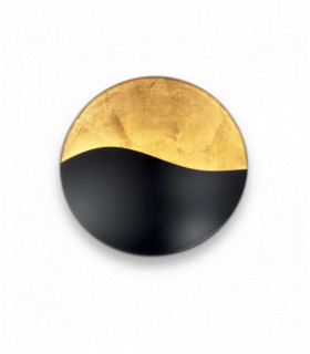 Applique nera SUNRISE 4 lampadine