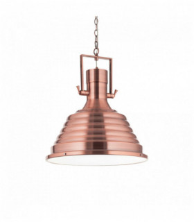 Copper pendant FISHERMAN 1 bulb