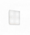 White FLAT ceiling light 1 bulb