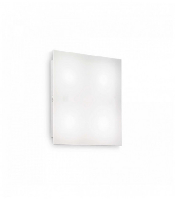 Plafón FLAT blanco 4 bombillas Diámetro 72 Cm