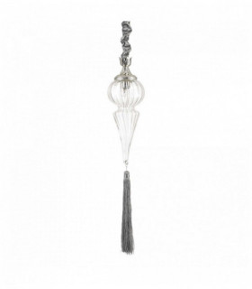 Suspension Argentée HAMMAM 1 ampoule