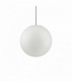 Suspension Blanche SOLE 1 ampoule en plastique