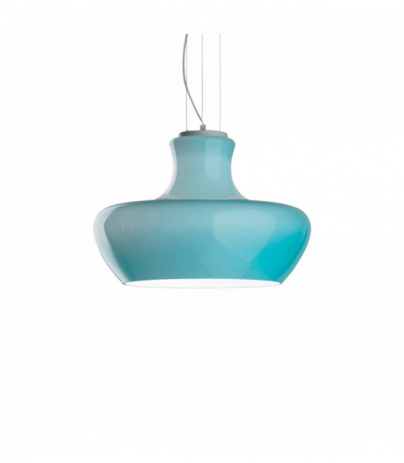 ALADINO Blu Sospensione 1 Lampadina Diametro 45 Cm