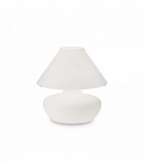 Tischlampe Weiß ALADINO 3 Glühbirnen