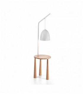 PIANO white floor lamp 1 bulb