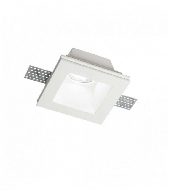Spot encastré Blanc SAMBA 1 ampoule Hauteur 22 Cm