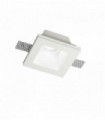 Spot encastré Blanc SAMBA 1 ampoule Hauteur 22 Cm