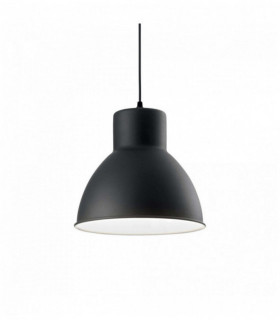 METRO lampada a sospensione nera 1 lampadina
