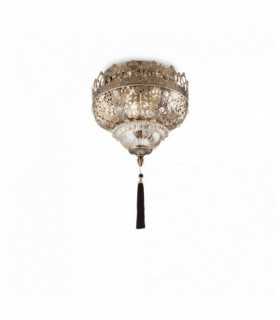 Plafonnier Brun HAREM 3 ampoules