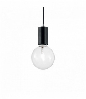 Lampadario HUGO nero 1 lampadina