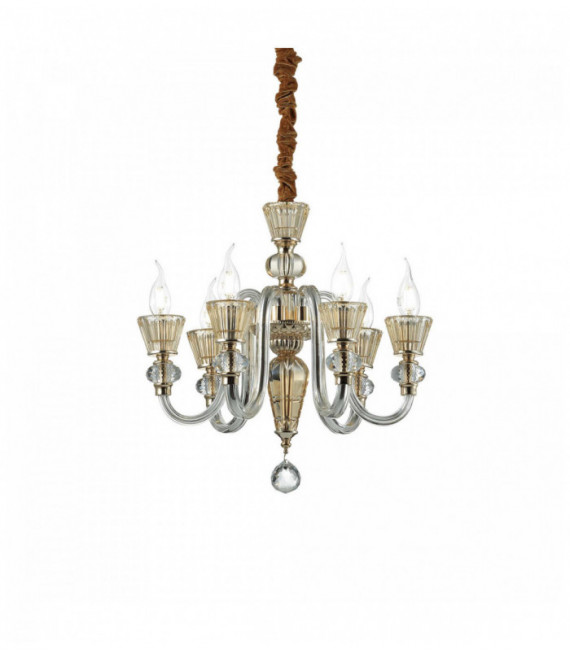 Golden STRAUSS 6 light pendant