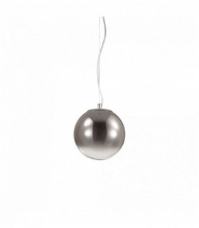 Suspensión Cromada MAPA FADE 1 bombilla Ancho 105 Cm