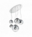 Chrome suspension MAPA FADE 5 bulbs