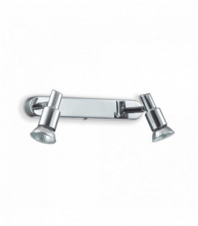 Aplique de cromo 2 luces SLEM