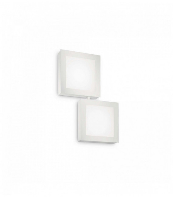 Applique murale Blanche UNION 2 ampoules