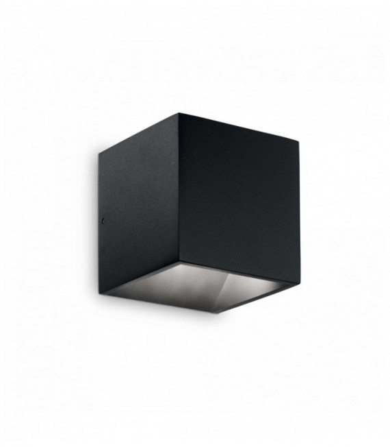 Lampada da parete nera RUBIK 1 lampadina