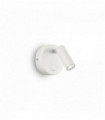 Applique murale Blanche PAGE 1 ampoule Largeur 34 Cm