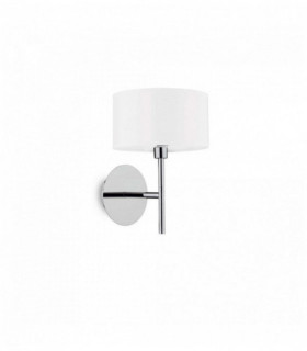 White WOODY 1-light wall light