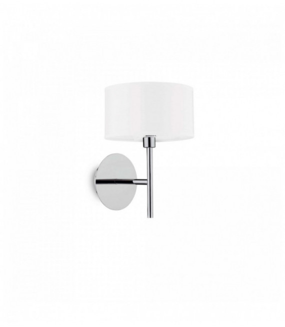 White WOODY 1-light wall light
