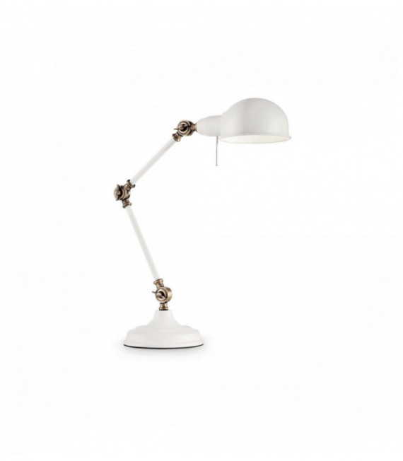 Lampe de table Blanche TRUMAN 1 ampoule